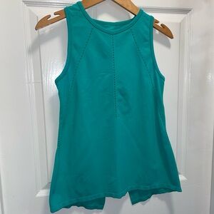Athleta Foothills Tank Small Seafoam Workout Top